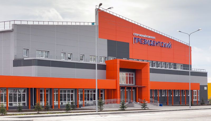 Construction of fitness and health centre in Nizhny Tagil