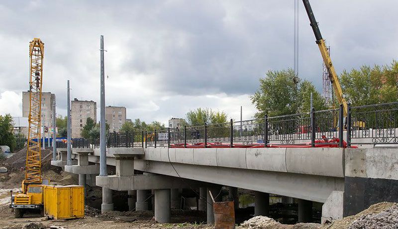 Реконструкция моста через реку Тагил по улице Фрунзе