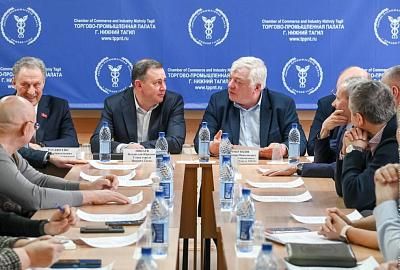 Мэр поделился планами с представителями торгово-промышленной палаты