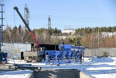 На асфальтовом заводе ТДС ведут реконструкцию агрегата питания